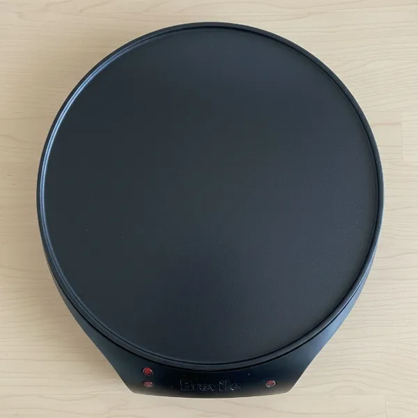 Breville VTP130 crepe maker with its non-stick 30cm cooking plate for perfect crepes.