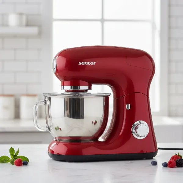 Stylish and colorful Sencor kitchen appliance, highlighting modern design.